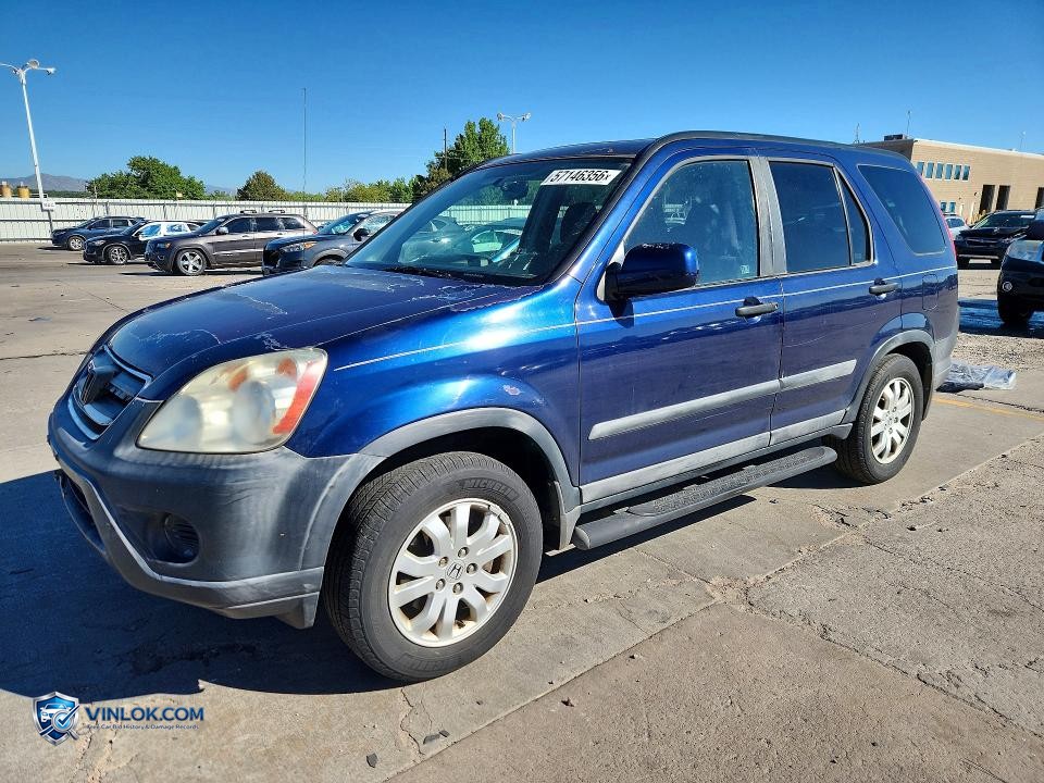 2005 HONDA CR-V EX – Lot 57146356 auction photo