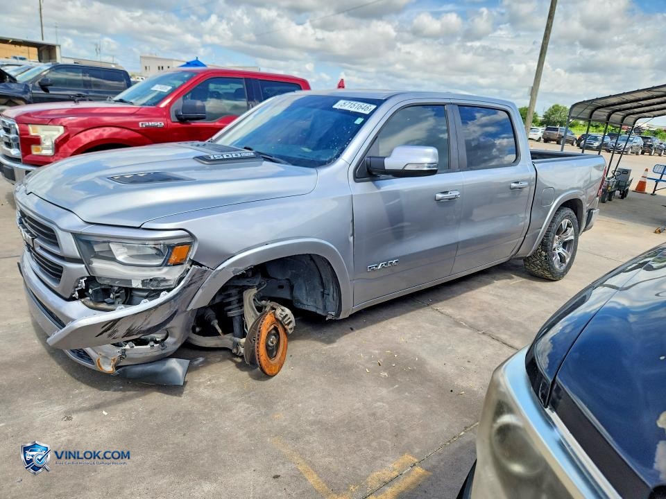2019 RAM 1500 LARAMIE – Lot 57151646 auction photo