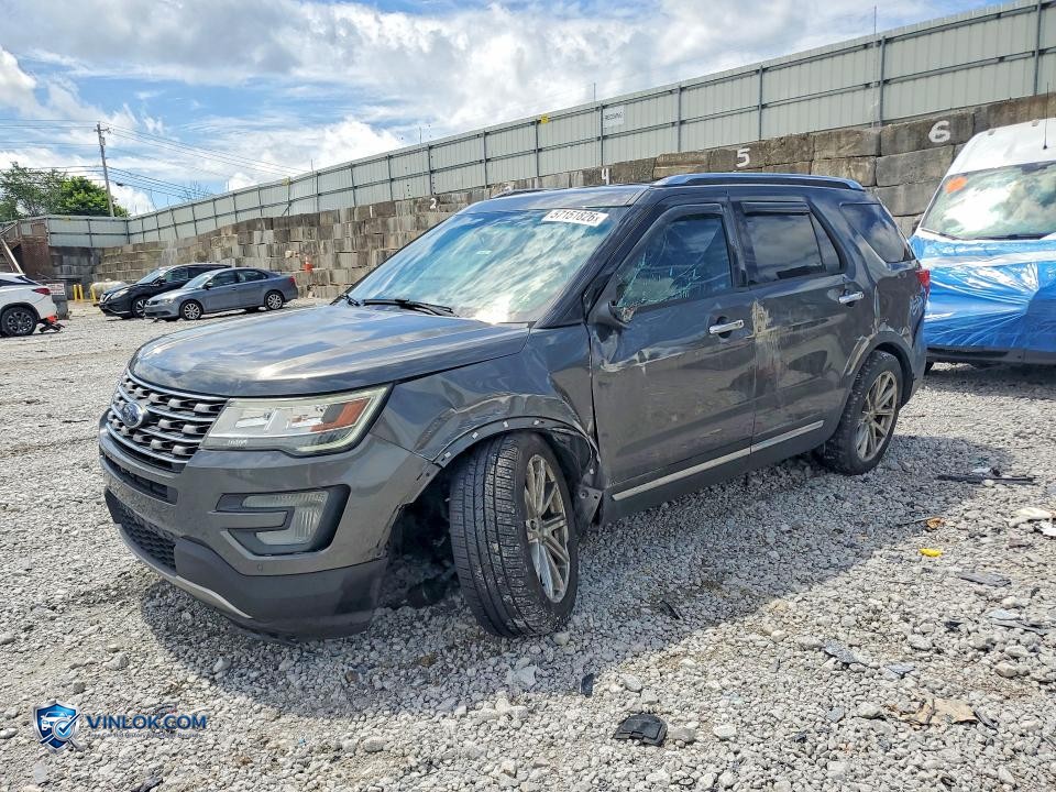2017 FORD EXPLORER LIMITED – Lot 57151826 auction photo