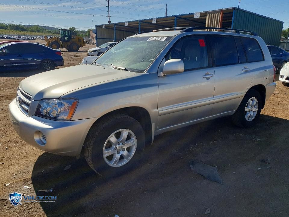 2003 TOYOTA HIGHLANDER LIMITED – Lot 57153916 auction photo