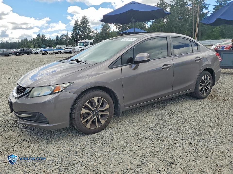 2013 HONDA CIVIC EX – Lot 57158036 auction photo