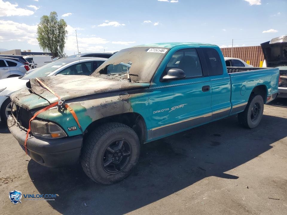 1997 DODGE DAKOTA – Lot 57158546 auction photo