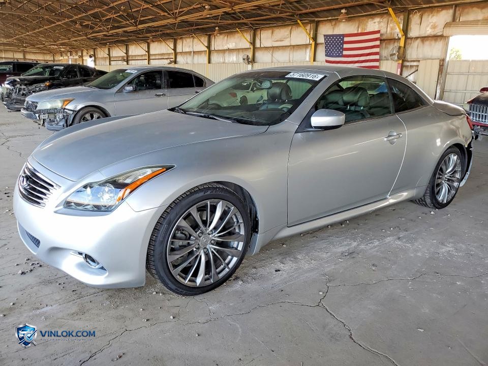 2014 INFINITI Q60 CONVERTIBLE BASE – Lot 57160916 auction photo