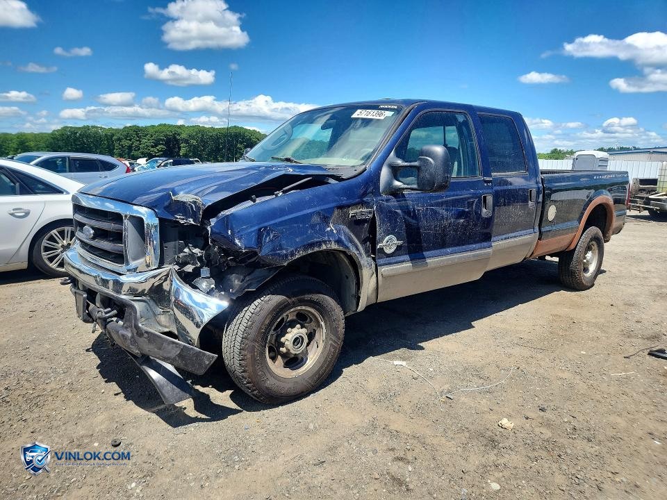 2003 FORD F350 SRW SUPER DUTY – Lot 57161396 auction photo