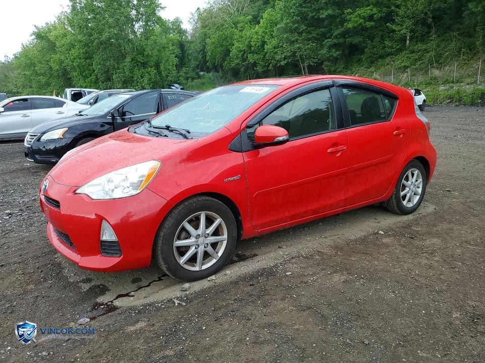 2012 TOYOTA PRIUS C THREE – Lot 57161406 auction photo