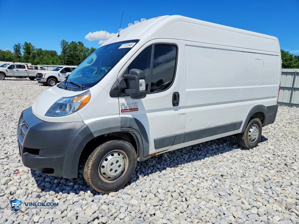 2018 RAM PROMASTER 1500 DELIVERY VAN – Lot 57161646 auction photo
