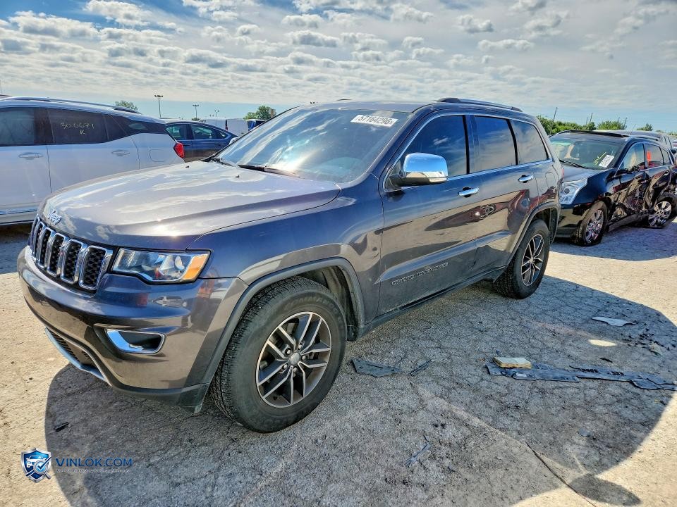2017 JEEP GRAND CHEROKEE LIMITED – Lot 57164296 auction photo