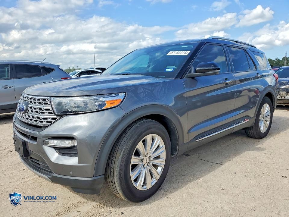 2021 FORD EXPLORER LIMITED – Lot 57164416 auction photo