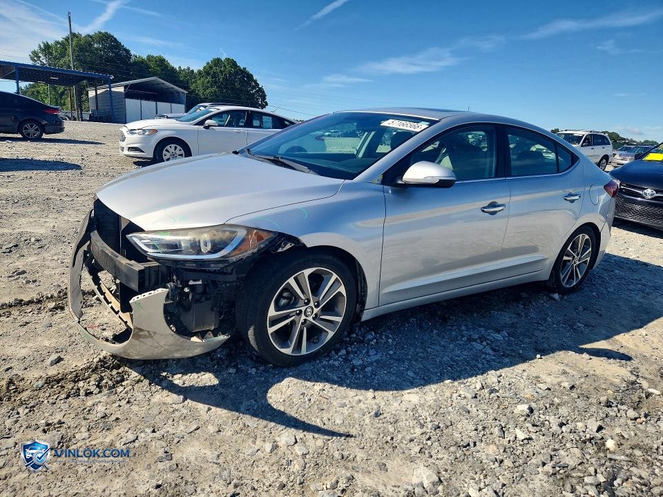 2017 HYUNDAI ELANTRA LIMITED – Lot 57166566 auction photo