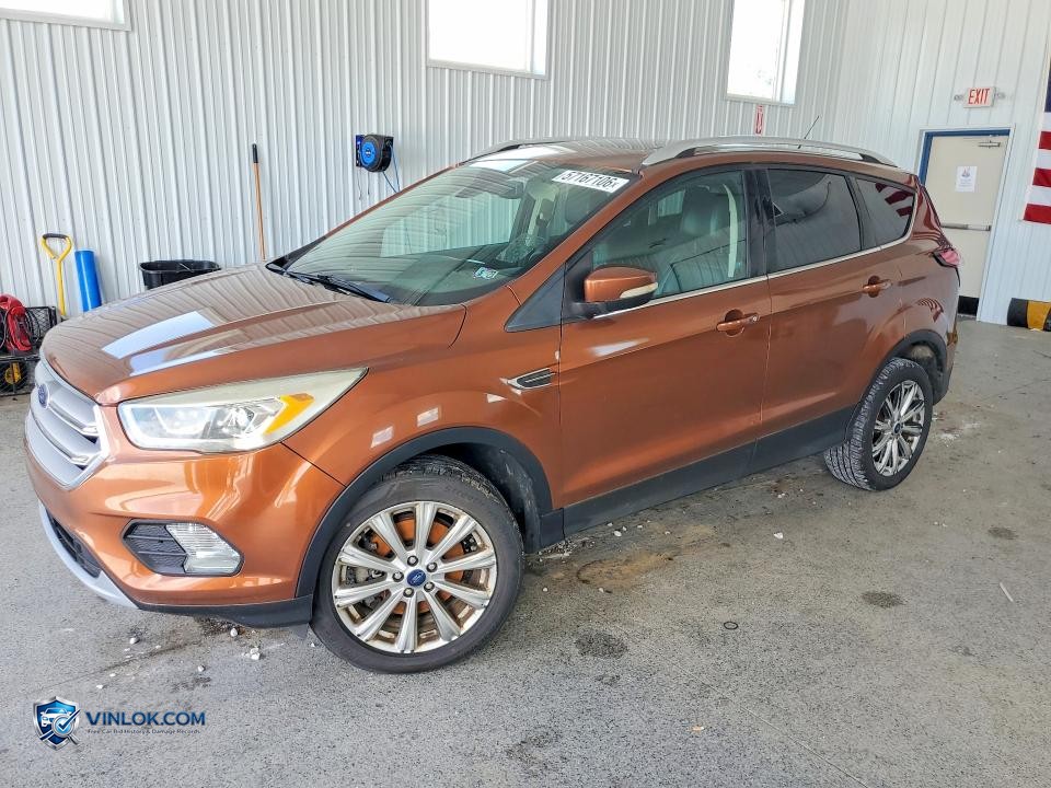 2017 FORD ESCAPE TITANIUM – Lot 57167106 auction photo