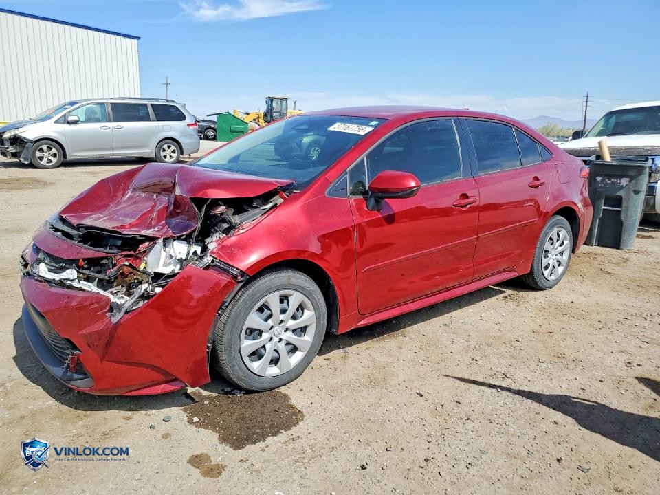 2025 TOYOTA COROLLA HYBRID LE – Lot 57167756 auction photo