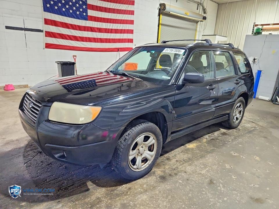 2007 SUBARU FORESTER 2.5X – Lot 57167806 auction photo
