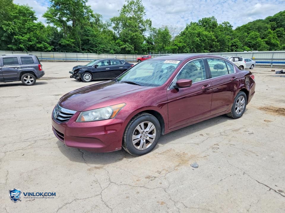 2012 HONDA ACCORD LXP – Lot 57169496 auction photo