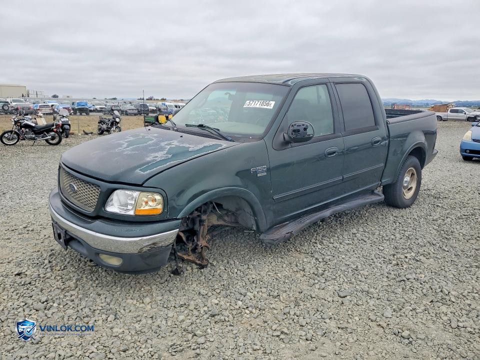 2001 FORD F150 SUPERCREW – Lot 57171856 auction photo