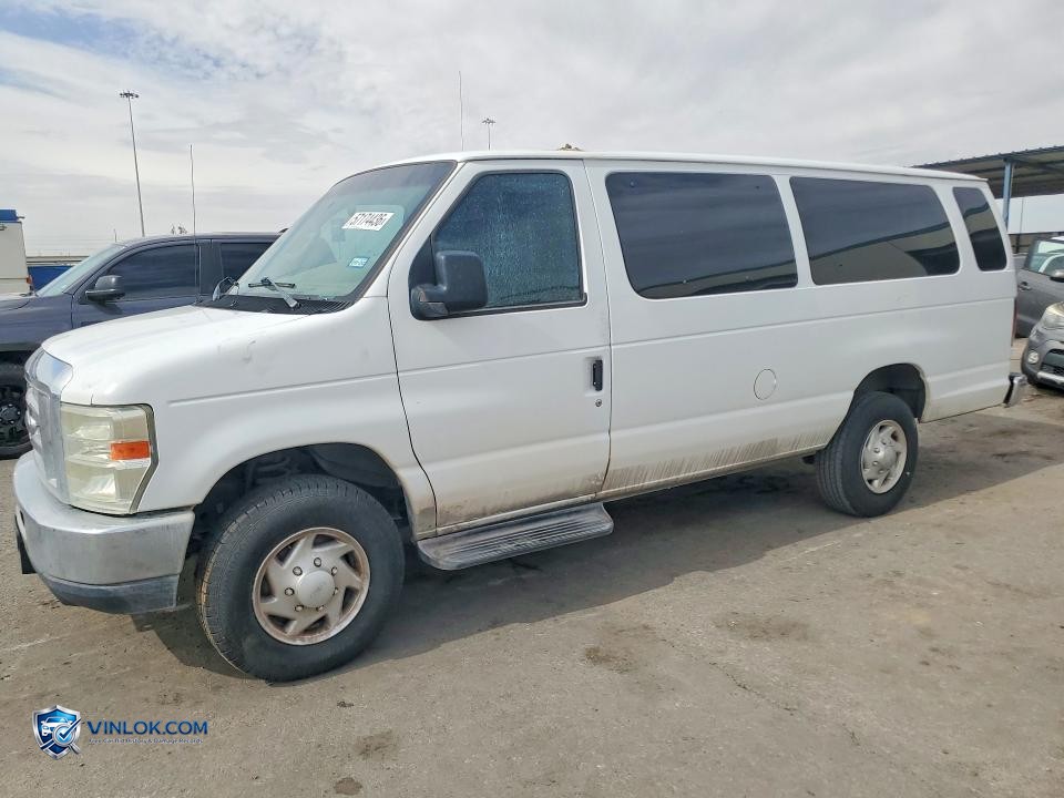 2009 FORD ECONOLINE E350 SUPER DUTY WAGON – Lot 57174436 auction photo