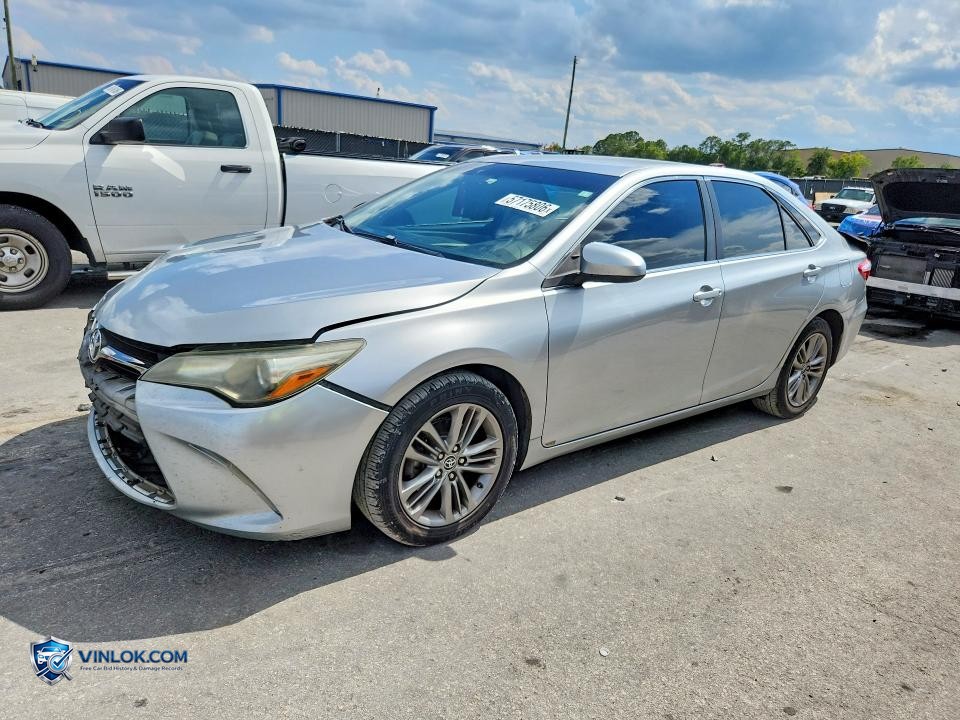 2015 TOYOTA CAMRY SE – Lot 57175806 auction photo