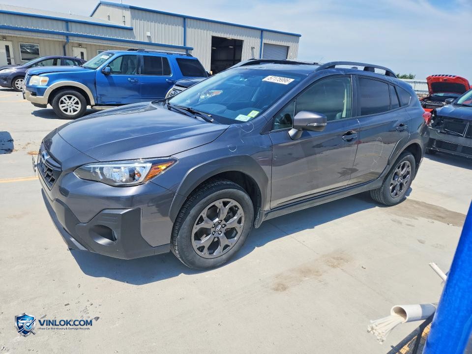 2021 SUBARU CROSSTREK SPORT – Lot 57175996 auction photo