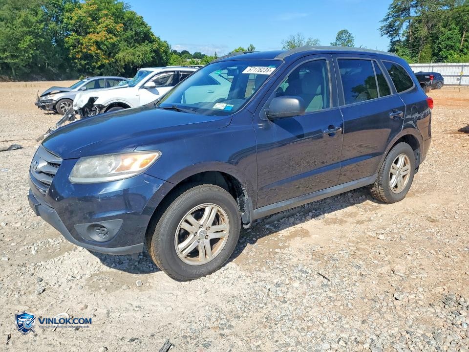 2012 HYUNDAI SANTA FE GLS – Lot 57178236 auction photo