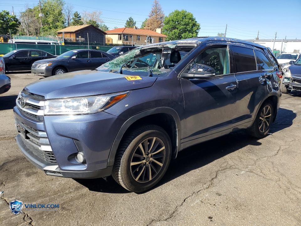 2018 TOYOTA HIGHLANDER XLE – Lot 57178776 auction photo