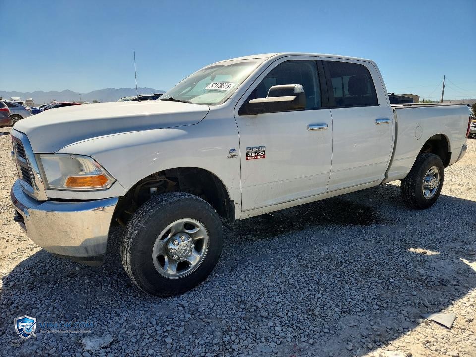 2011 DODGE RAM 2500 – Lot 57178876 auction photo