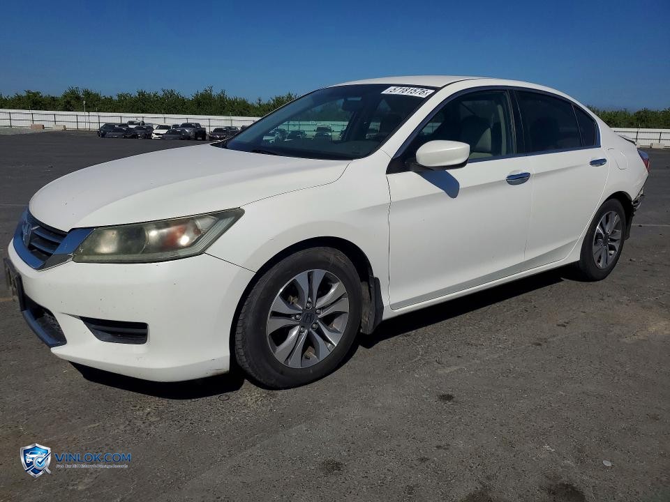 2013 HONDA ACCORD LX – Lot 57181576 auction photo