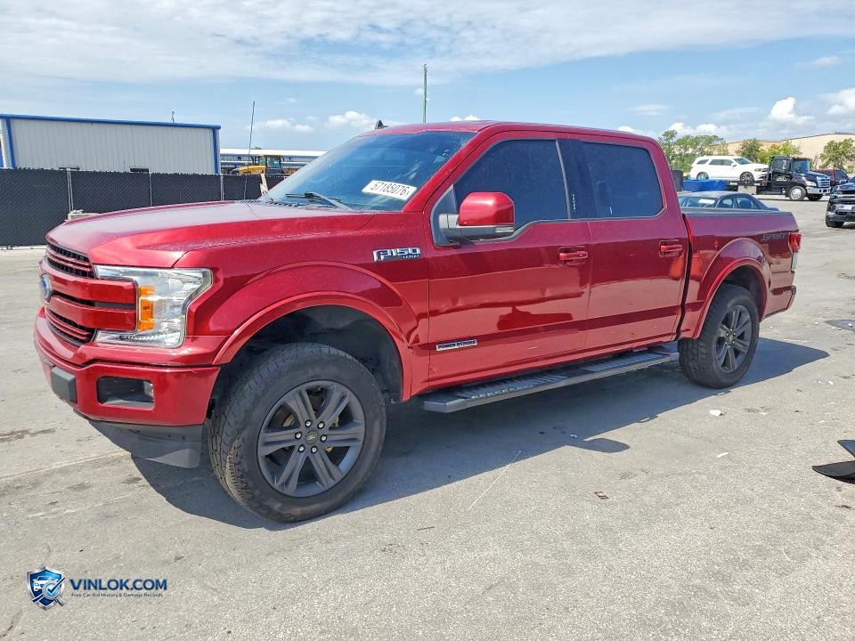 2019 FORD F150 SUPERCREW – Lot 57185076 auction photo