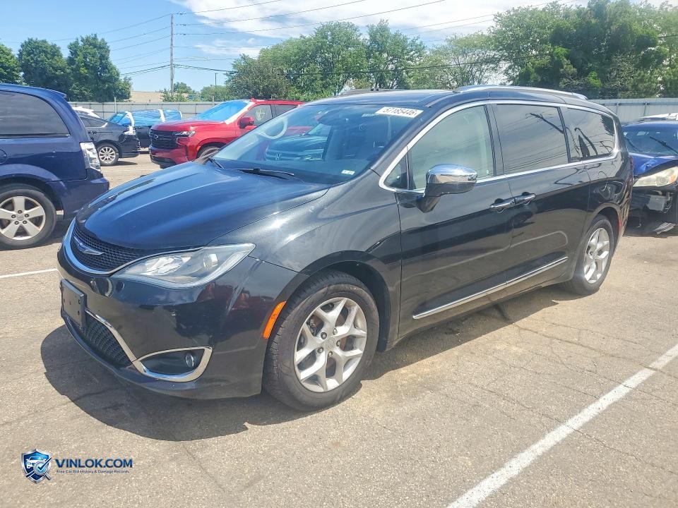 2019 CHRYSLER PACIFICA LIMITED – Lot 57185446 auction photo