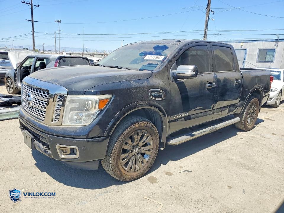2017 NISSAN TITAN PLATINUM RESERVE – Lot 57185996 auction photo