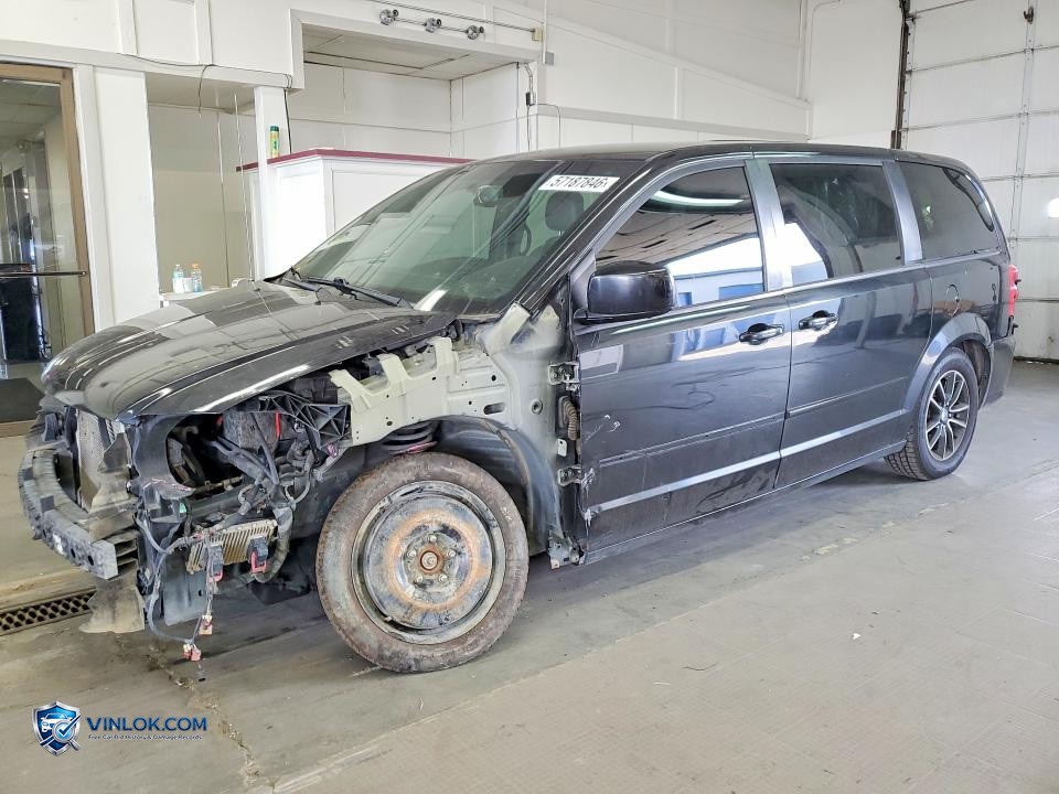 2017 DODGE GRAND CARAVAN GT – Lot 57187846 auction photo