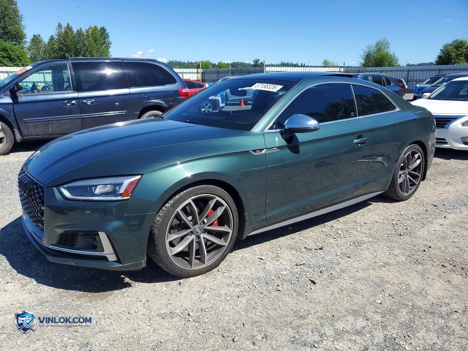 2018 AUDI S5 PRESTIGE – Lot 57188326 auction photo