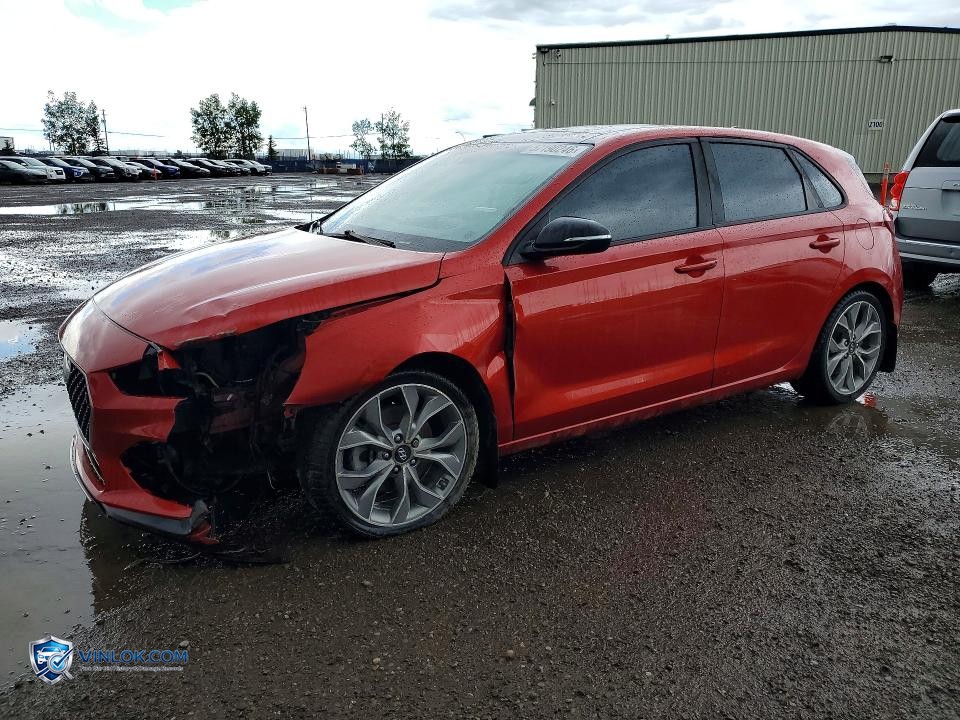 2019 HYUNDAI ELANTRA GT N LINE – Lot 57190246 auction photo