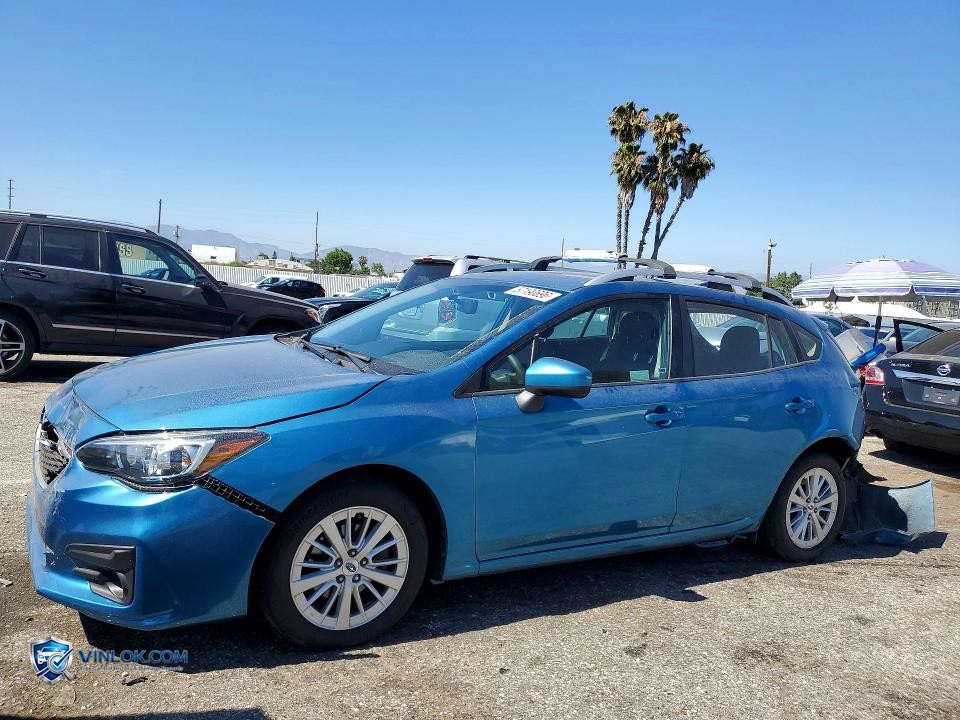 2017 SUBARU IMPREZA PREMIUM PLUS – Lot 57190696 auction photo