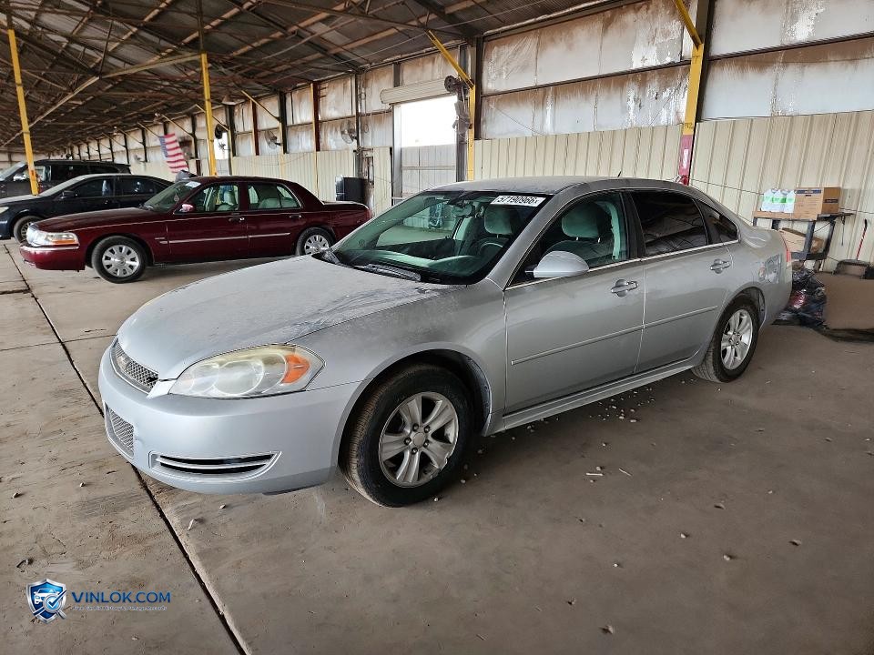2012 CHEVROLET IMPALA LS – Lot 57190966 auction photo