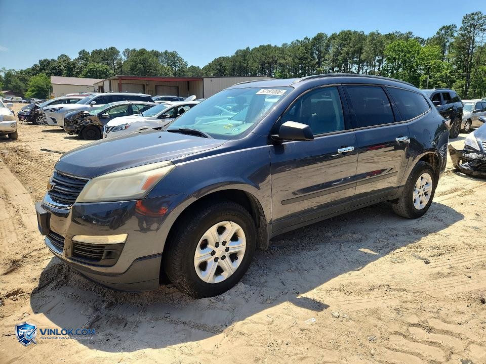 2014 CHEVROLET TRAVERSE LS – Lot 57191006 auction photo
