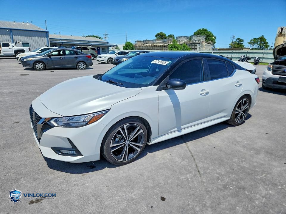 2020 NISSAN SENTRA SR – Lot 57191666 auction photo
