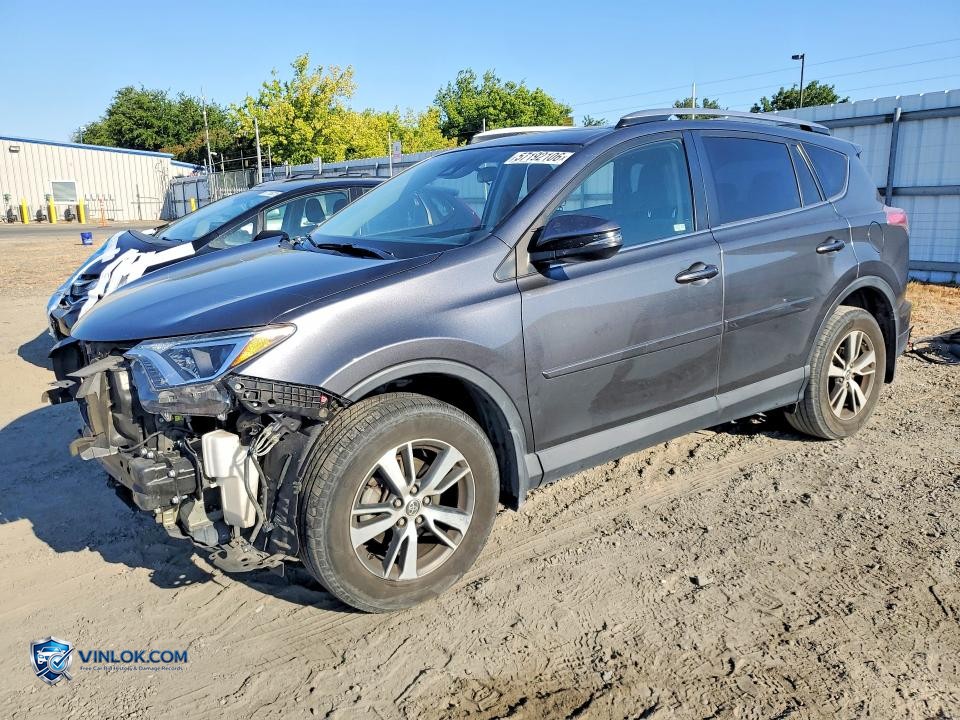 2017 TOYOTA RAV4 XLE – Lot 57192106 auction photo
