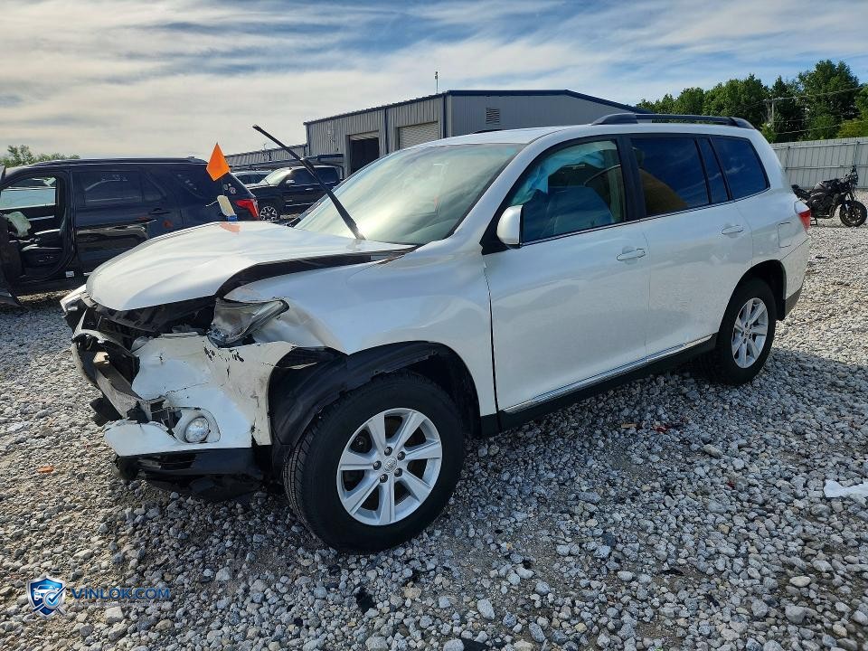 2013 TOYOTA HIGHLANDER SE – Lot 57192326 auction photo