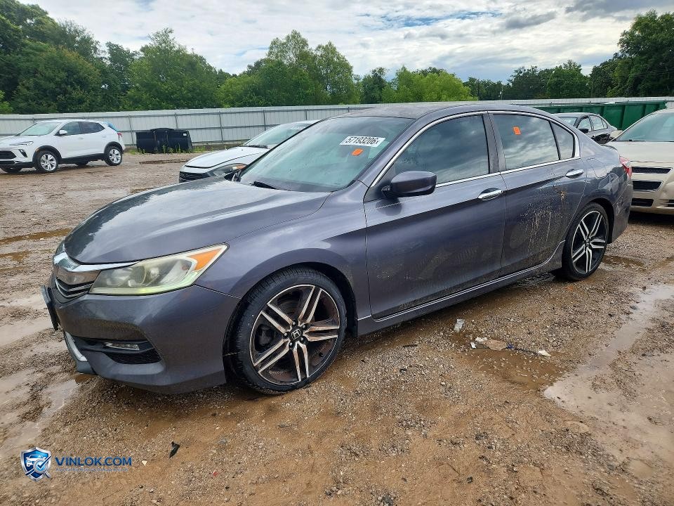 2016 HONDA ACCORD SPORT – Lot 57193206 auction photo