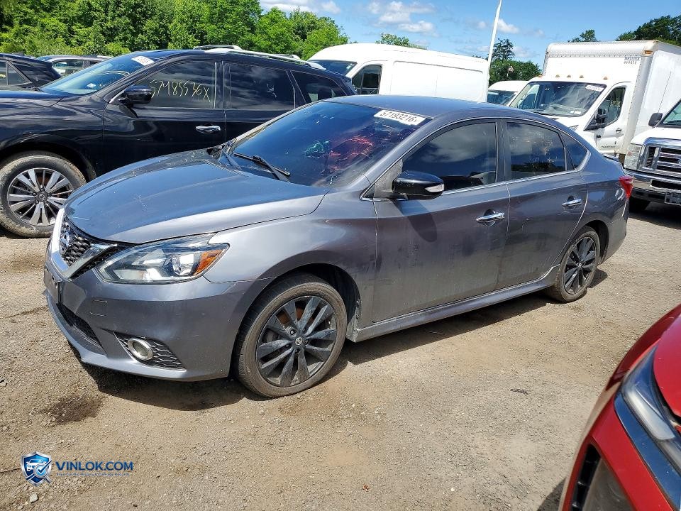 2017 NISSAN SENTRA SR – Lot 57193216 auction photo