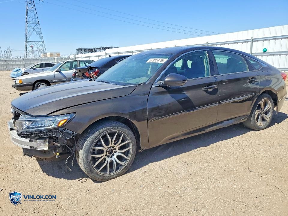 2018 HONDA ACCORD EXL – Lot 57195476 auction photo