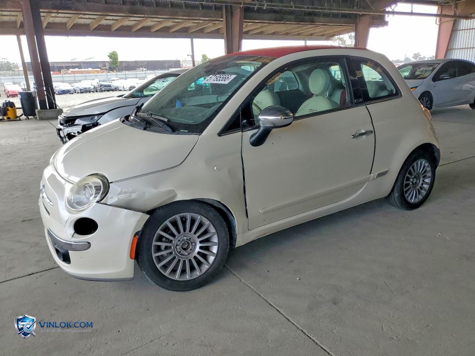 2012 FIAT 500 – Lot 57195566 auction photo