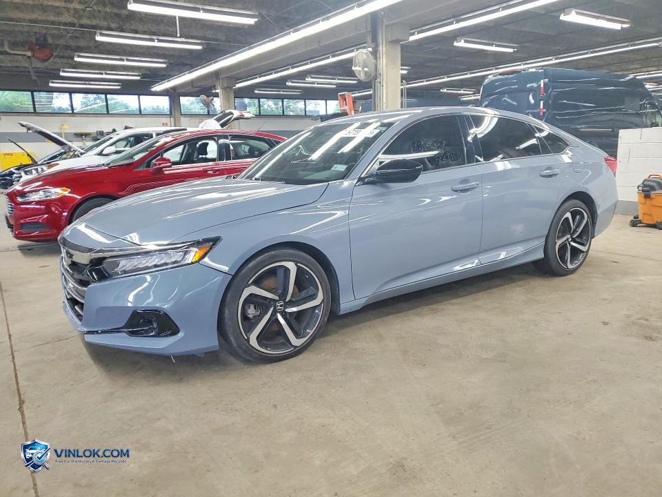 2021 HONDA ACCORD SPORT – Lot 57196036 auction photo