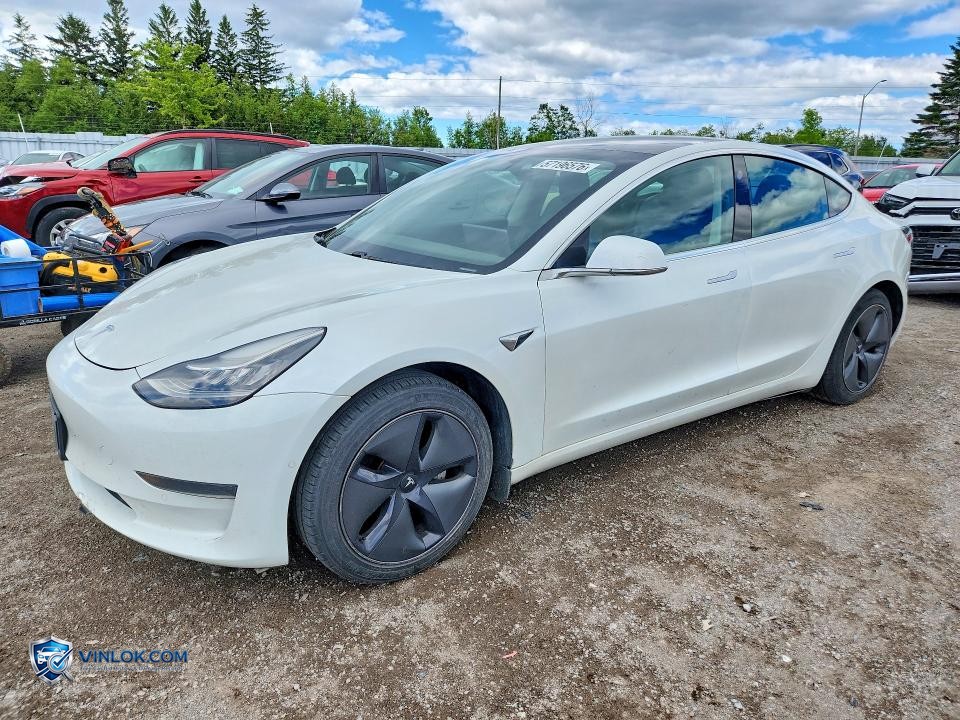 2020 TESLA MODEL 3 – Lot 57196576 auction photo