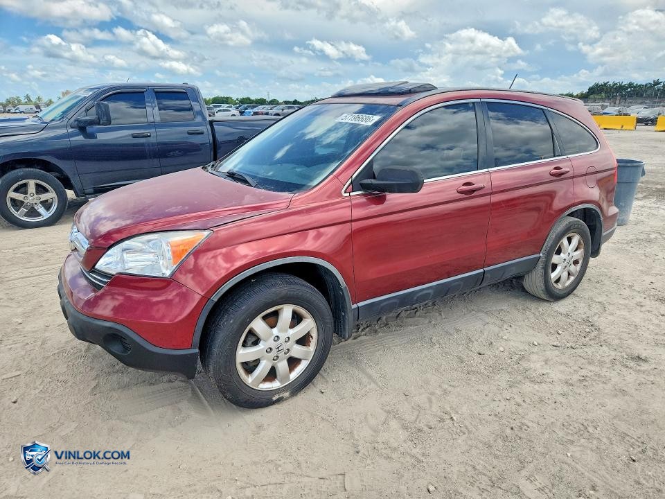 2007 HONDA CR-V EXL – Lot 57196686 auction photo