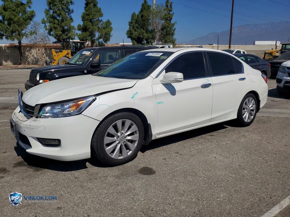 2014 HONDA ACCORD EXL – Lot 57197236 auction photo
