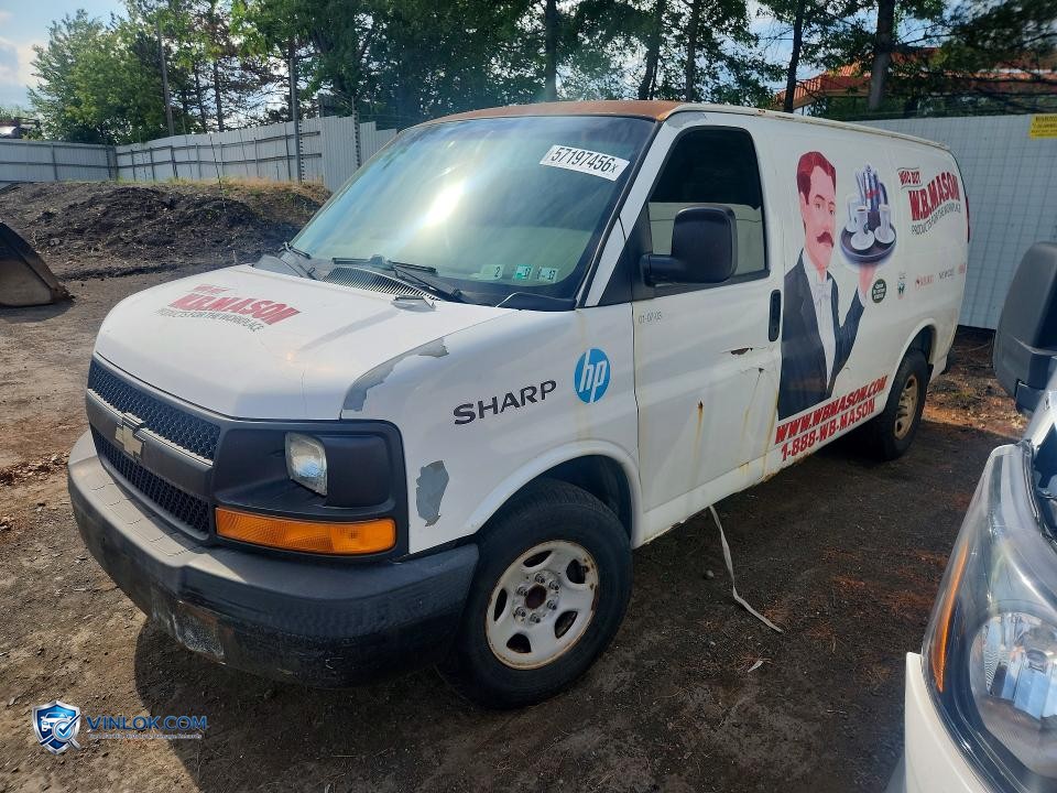 2007 CHEVROLET EXPRESS 1500 DELIVERY VAN – Lot 57197456 auction photo