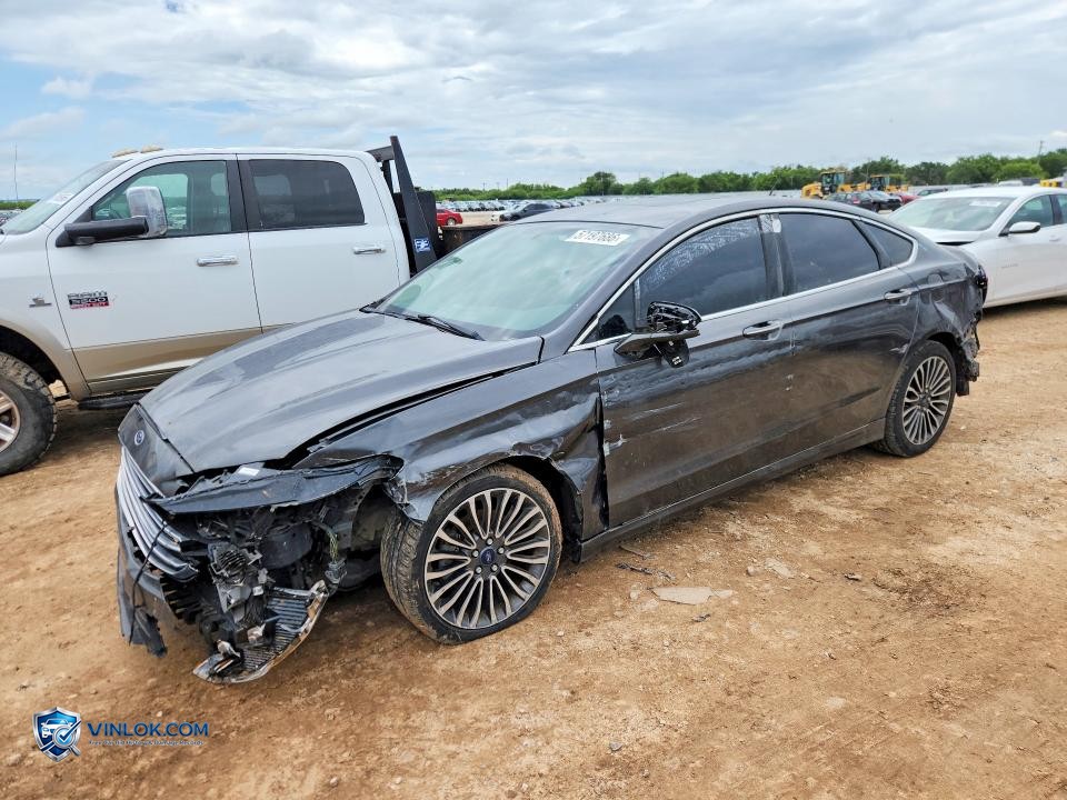 2018 FORD FUSION TITANIUM – Lot 57197686 auction photo