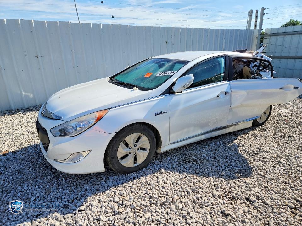 2015 HYUNDAI SONATA HYBRID BASE – Lot 57202726 auction photo