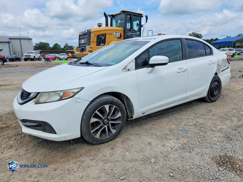2015 HONDA CIVIC EX – Lot 57203676 auction photo