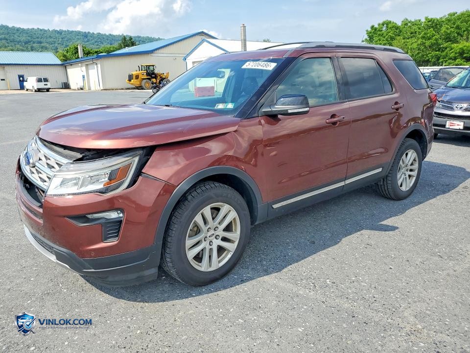 2018 FORD EXPLORER XLT – Lot 57206486 auction photo